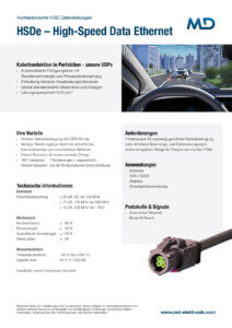 Four-wire cable-MD ELEKTRONIK